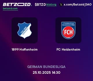 1899 Hoffenheim - FC Heidenheim
