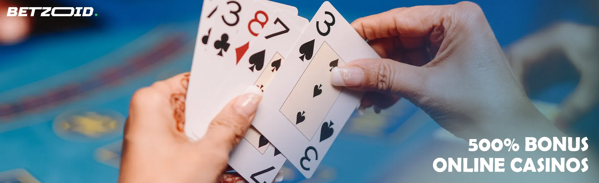 The player holds the cards during the game.