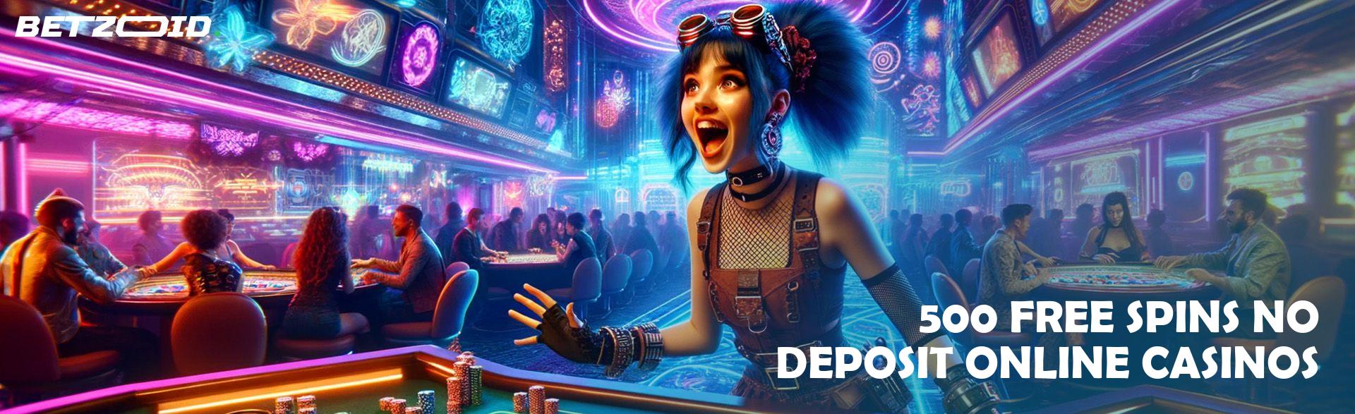 500 Free Spins No Deposit Online Casinos.