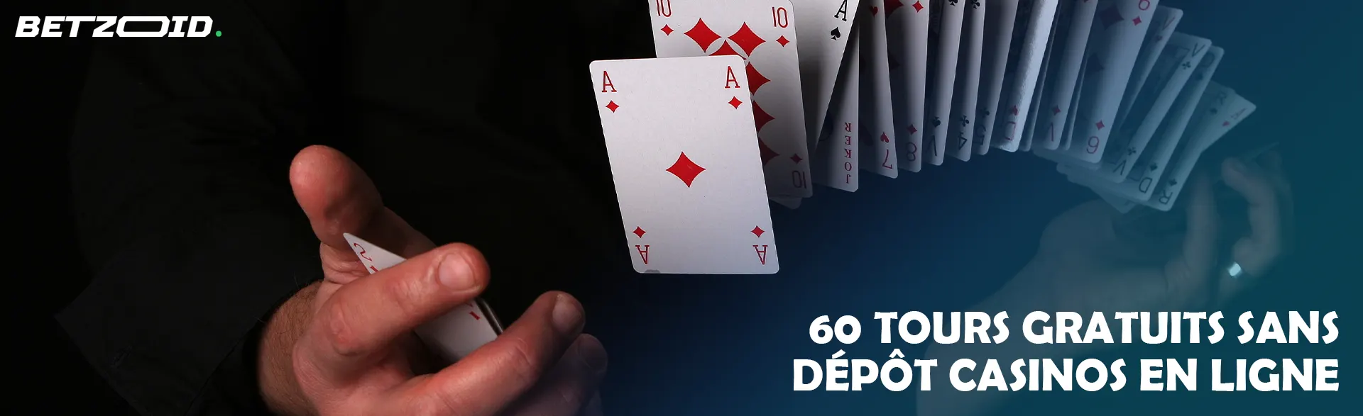 Le joueur mélange les cartes en l'