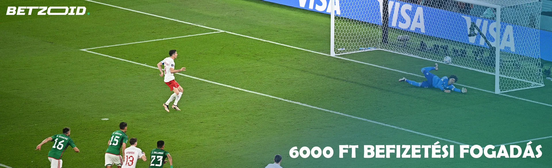 Labdarúgók a pályán egy mérkőzés alatt.