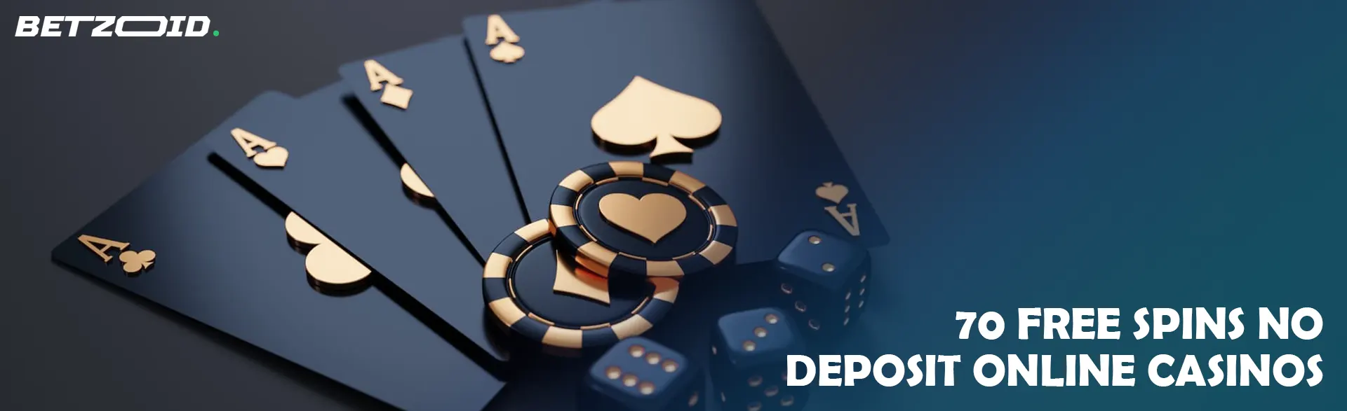 Casino chips lie on black cards.