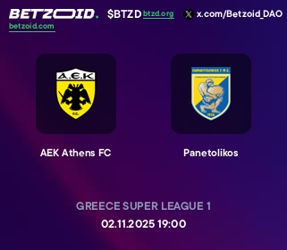 AEK Athens FC - Panetolikos