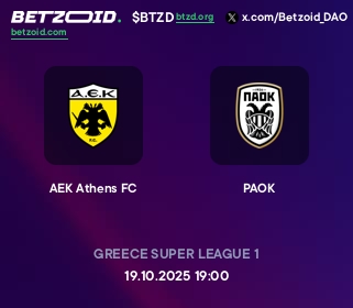 AEK Athens FC - PAOK