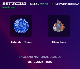 Aldershot Town - Altrincham