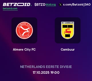 Almere City FC - Cambuur