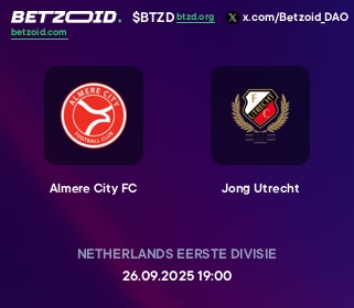 Almere City FC - Jong Utrecht