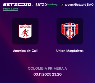 America de Cali - Union Magdalena
