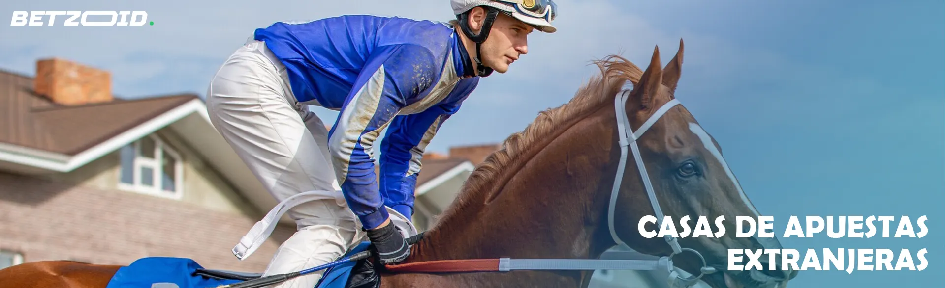 Un jinete a caballo se prepara para una carrera.