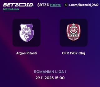 Arges Pitesti - CFR 1907 Cluj