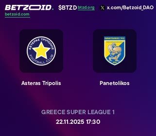 Asteras Tripolis - Panetolikos