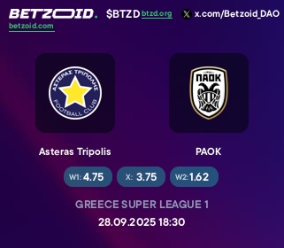 Asteras Tripolis - PAOK