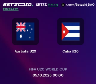 Australia U20 - Cuba U20