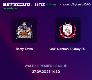 Barry Town - GAP Connah S Quay FC