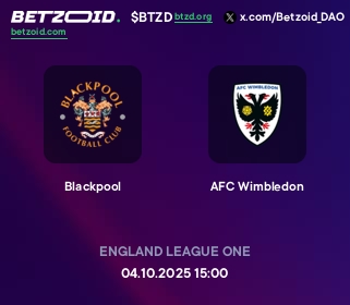 Blackpool - AFC Wimbledon