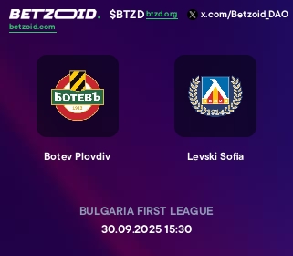 Botev Plovdiv - Levski Sofia