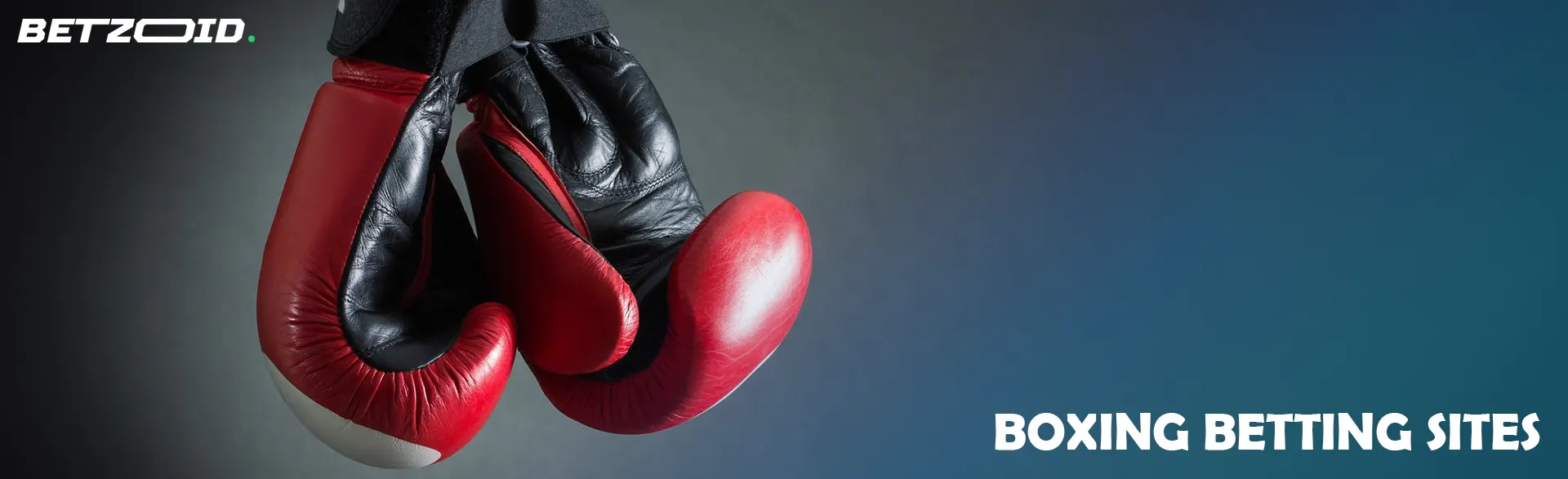 Boxing gloves on a dark background.