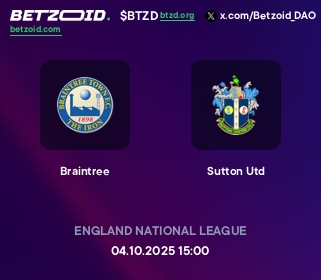 Braintree - Sutton Utd