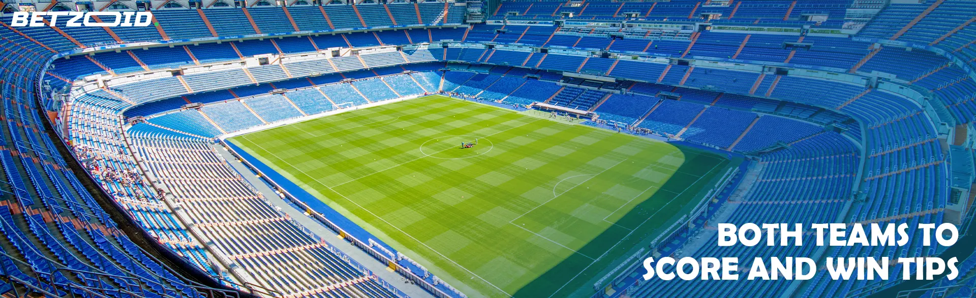 Football stadium with empty stands.