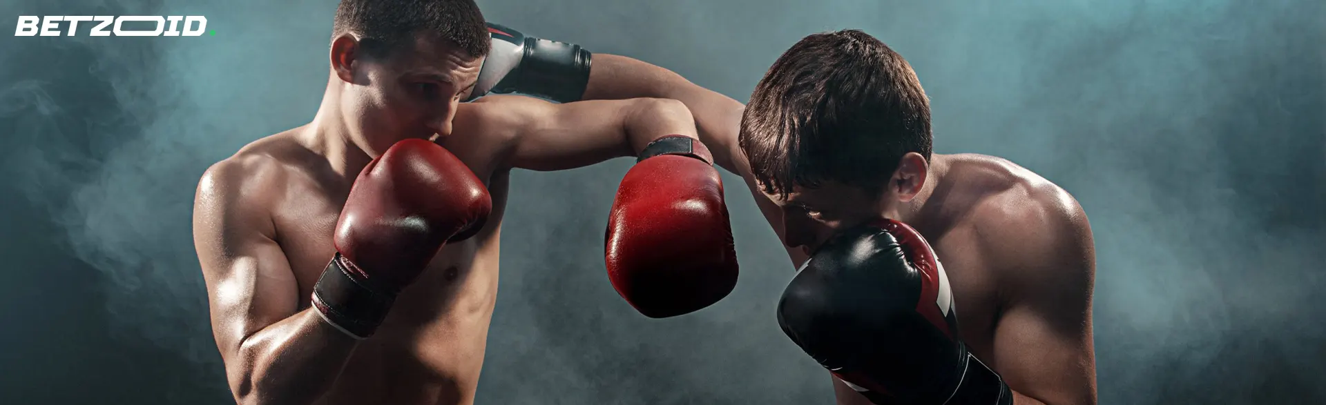 I pugili lanciano pugni durante un combattimento.