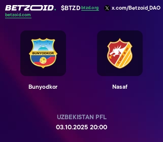 Bunyodkor - Nasaf