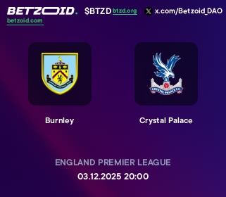 Burnley - Crystal Palace