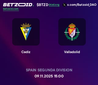 Cadiz - Valladolid
