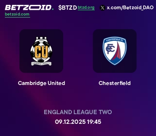 Cambridge United - Chesterfield