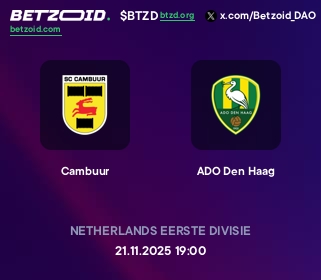 Cambuur - ADO Den Haag