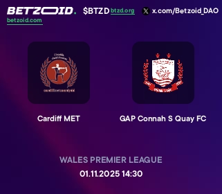 Cardiff MET - GAP Connah S Quay FC