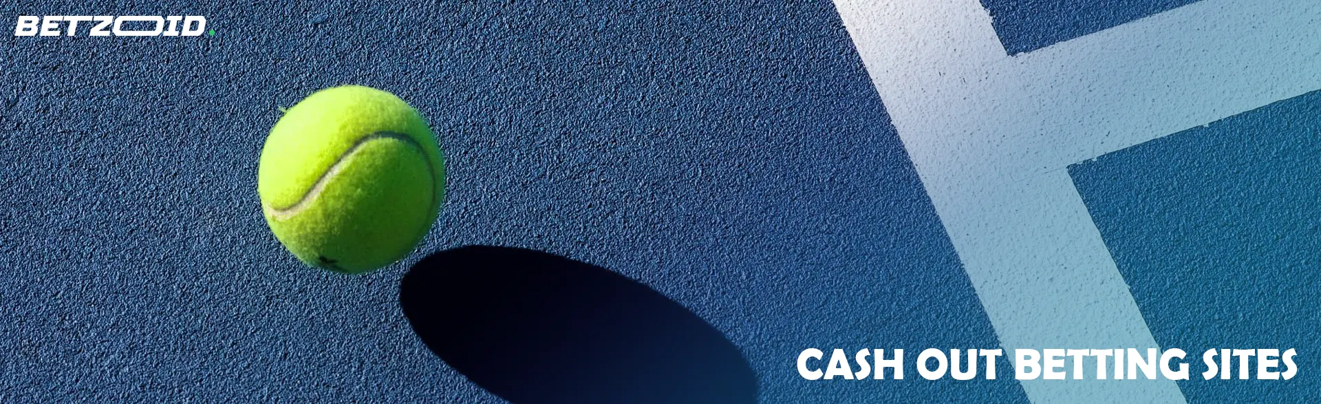 A tennis ball bounces across the court.