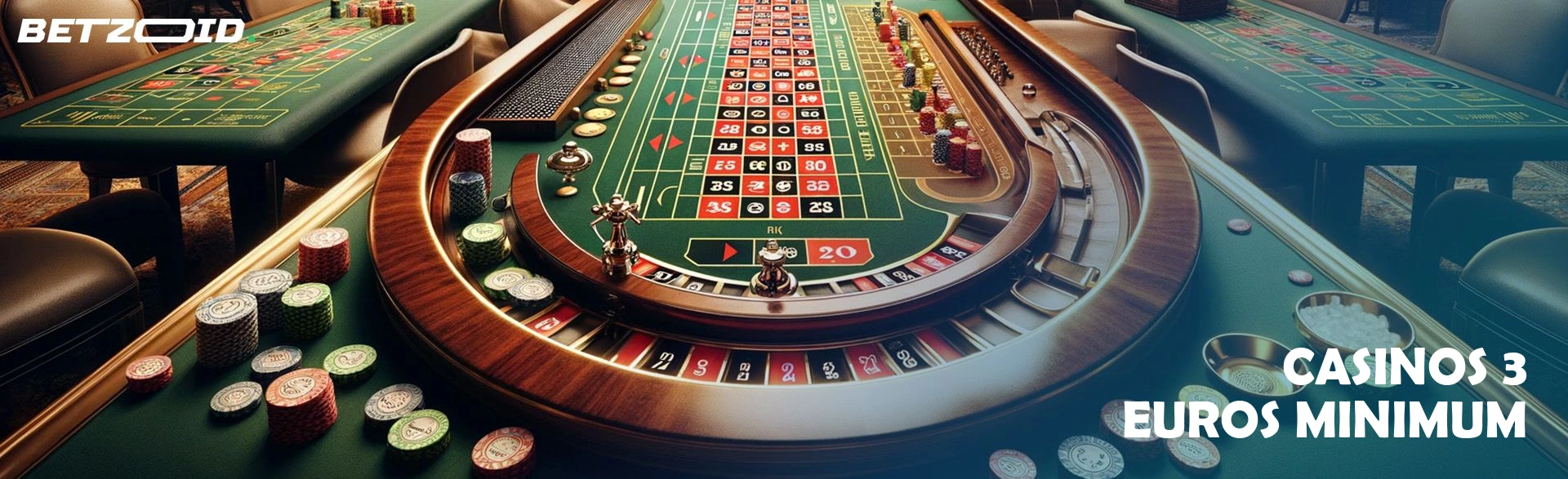 Casinos 3 euros minimum.