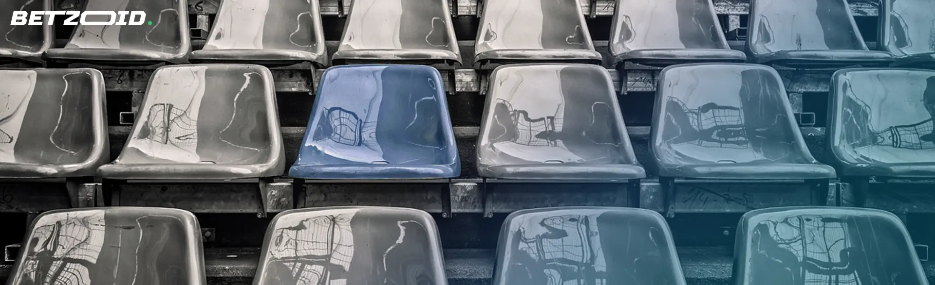 The image shows a sports stand.