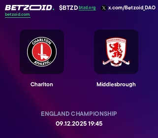 Charlton - Middlesbrough