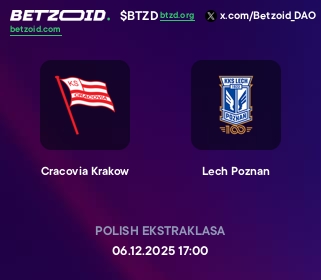 Cracovia Krakow - Lech Poznan