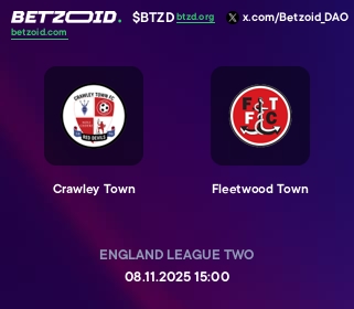 Crawley Town - Fleetwood Town
