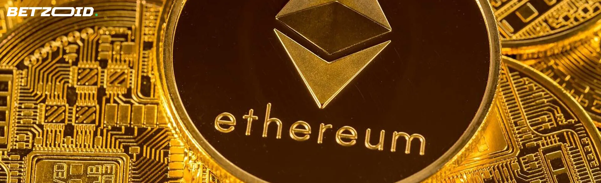 Ethereum kriptovaluta érme.