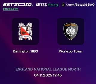 Darlington 1883 - Worksop Town
