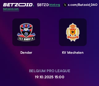 Dender - KV Mechelen