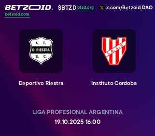 Deportivo Riestra - Instituto Cordoba