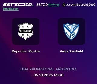 Deportivo Riestra - Velez Sarsfield