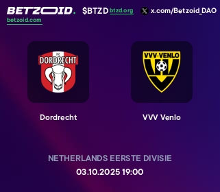 Dordrecht - VVV Venlo