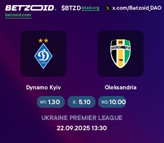 Dynamo Kyiv - Oleksandria