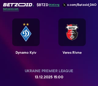 Dynamo Kyiv - Veres Rivne