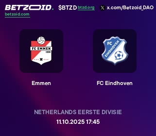 Emmen - FC Eindhoven