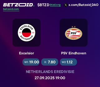 Excelsior - PSV Eindhoven