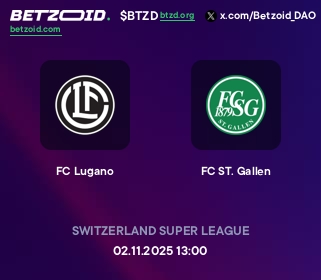FC Lugano - FC ST. Gallen