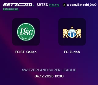 FC ST. Gallen - FC Zurich