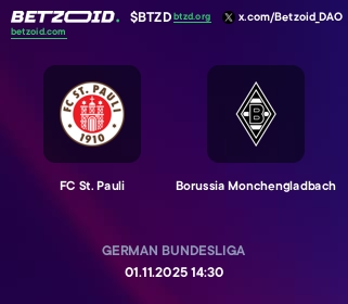 FC St. Pauli - Borussia Monchengladbach