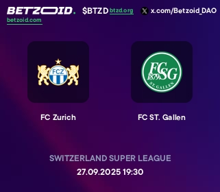 FC Zurich - FC ST. Gallen